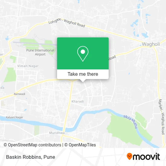 Baskin Robbins map