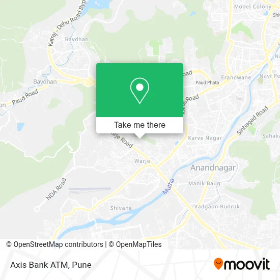Axis Bank Atm map
