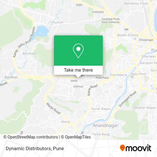 Dynamic Distributors map