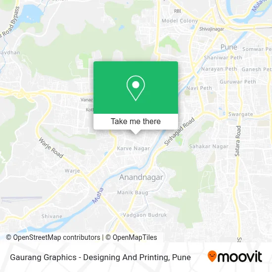 Gaurang Graphics - Designing And Printing map