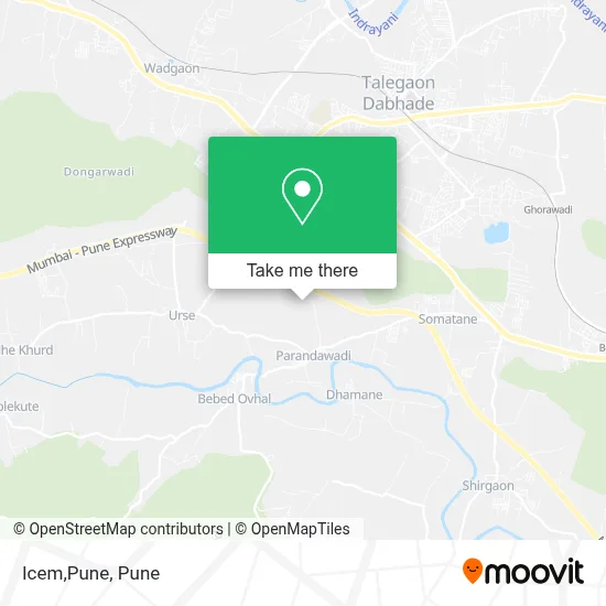 Icem,Pune map