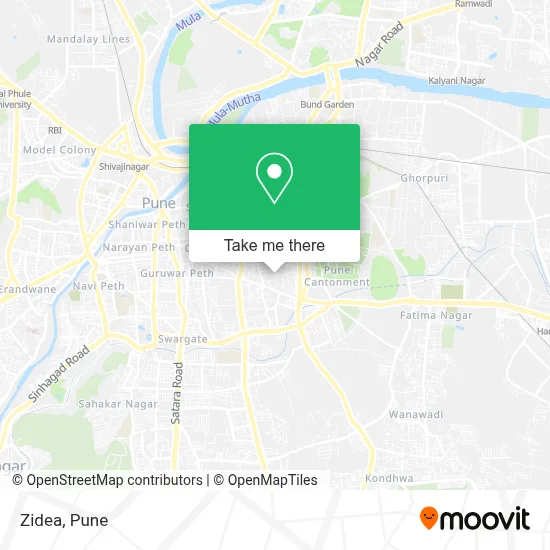 Zidea map