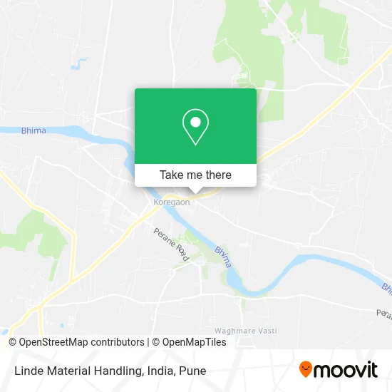 Linde Material Handling, India map