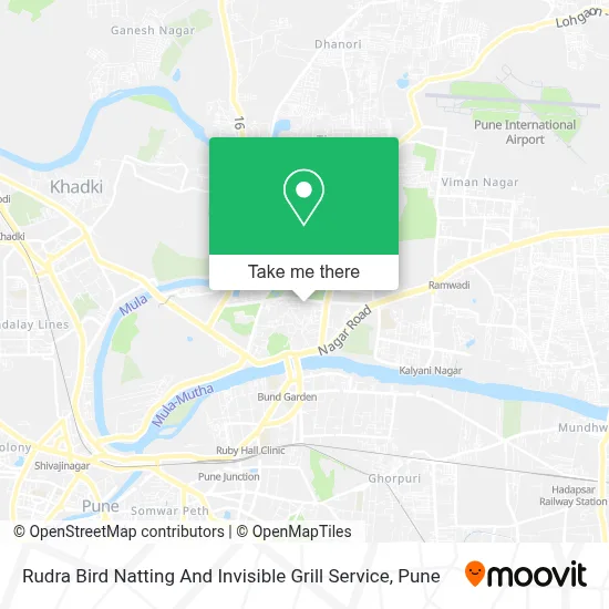 Rudra Bird Natting And Invisible Grill Service map