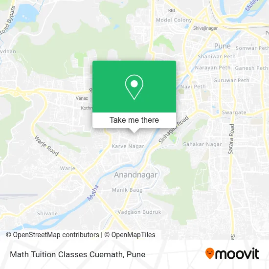 Math Tuition Classes Cuemath map