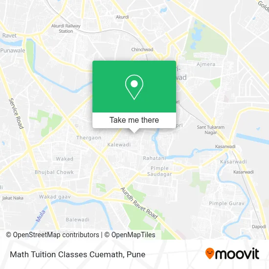 Math Tuition Classes Cuemath map