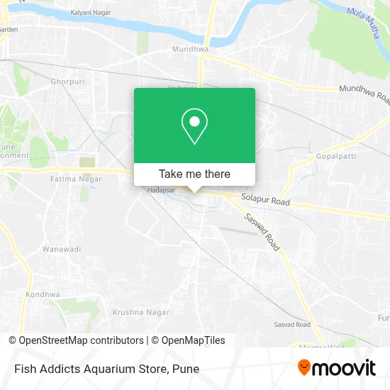 Fish Addicts Aquarium Store map