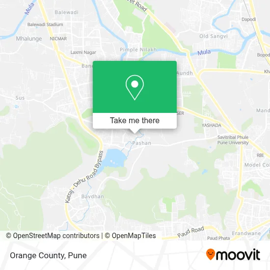 Orange County map
