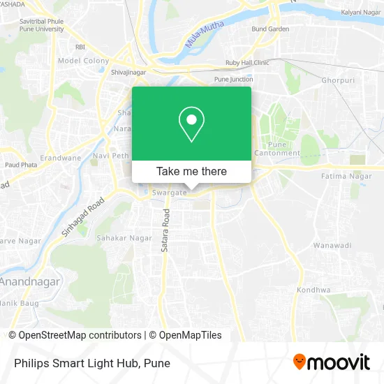 Philips Smart Light Hub map