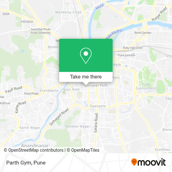 Parth Gym map