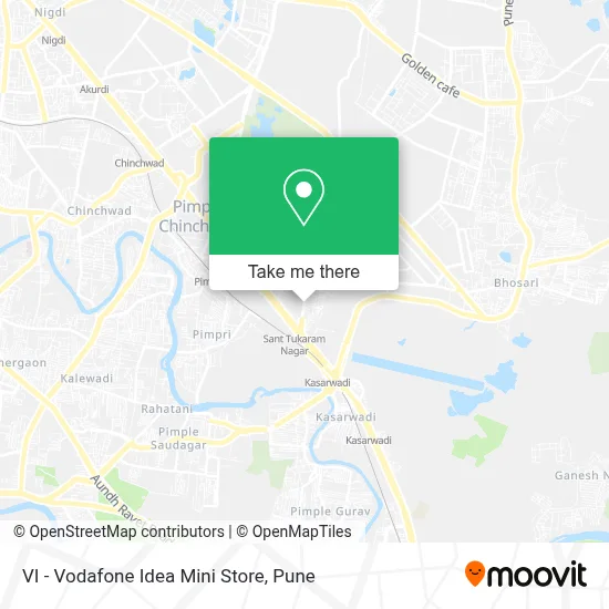 VI - Vodafone Idea Mini Store map