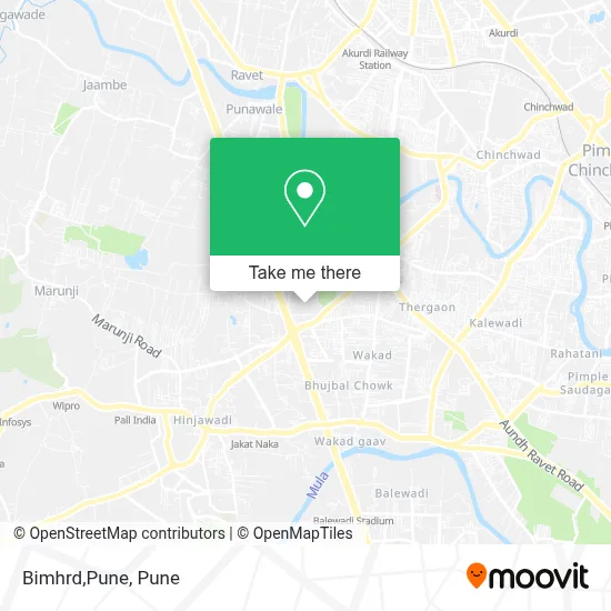 Bimhrd,Pune map