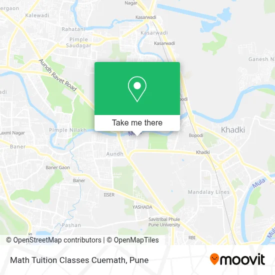 Math Tuition Classes Cuemath map