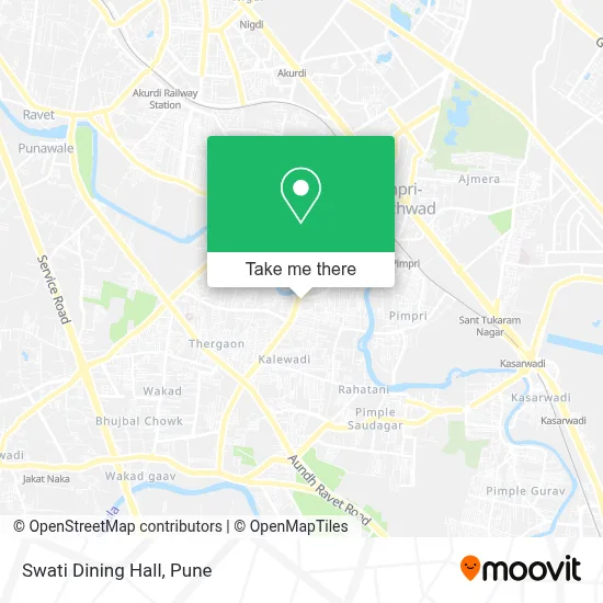 Swati Dining Hall map