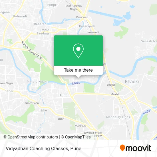 Vidyadhan Coaching Classes map