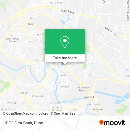 Idfc First Bank map