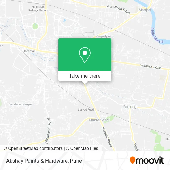 Akshay Paints & Hardware map