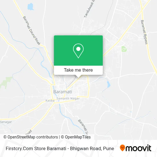 Firstcry.Com Store Baramati - Bhigwan Road map