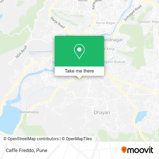 Caffe Freddo map
