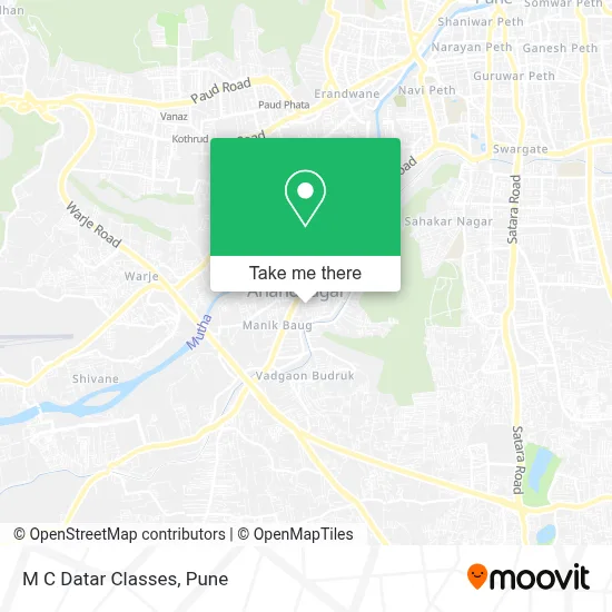 M C Datar Classes map