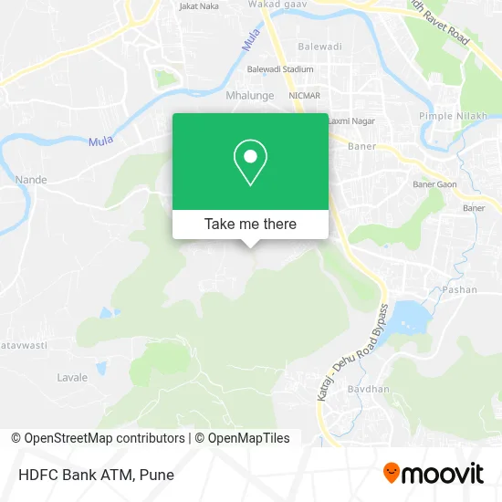 HDFC Bank Atm map