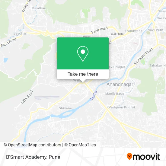B'Smart Academy map