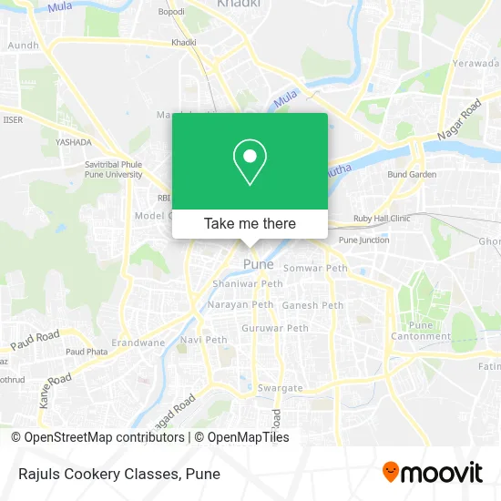 Rajuls Cookery Classes map