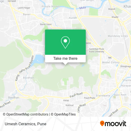 Umesh Ceramics map