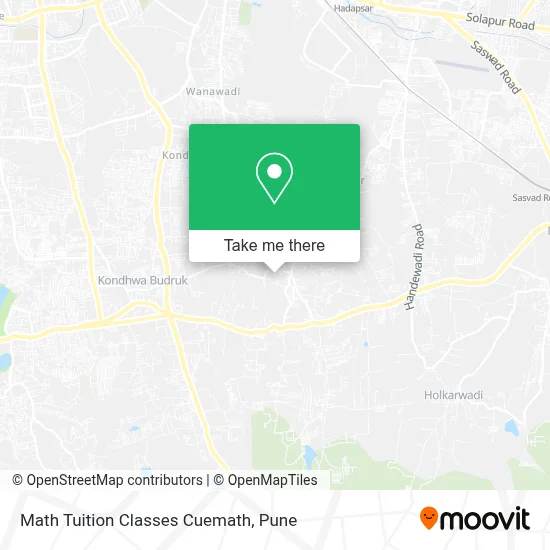 Math Tuition Classes Cuemath map