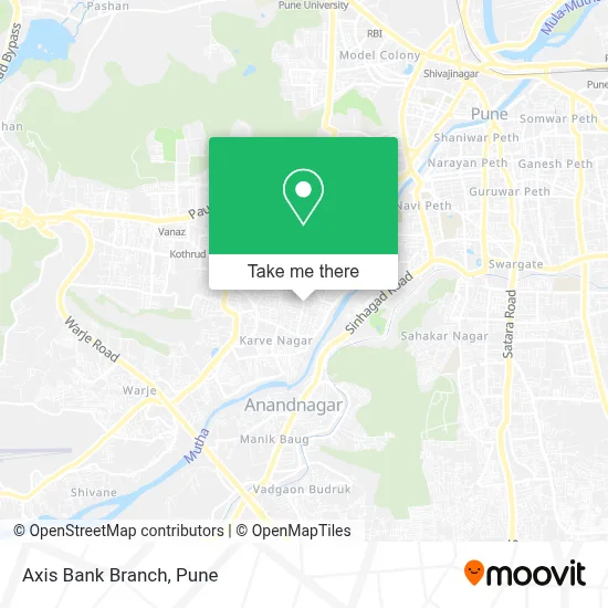 Axis Bank Branch map