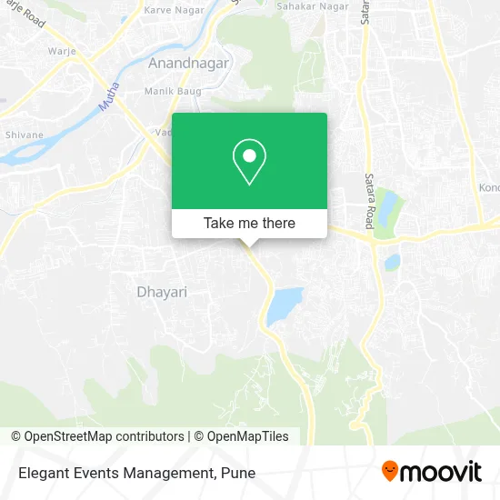 Elegant Events Management map