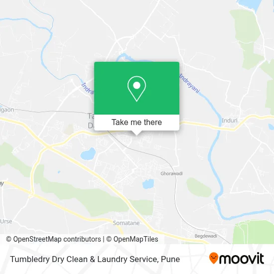 Tumbledry Dry Clean & Laundry Service map