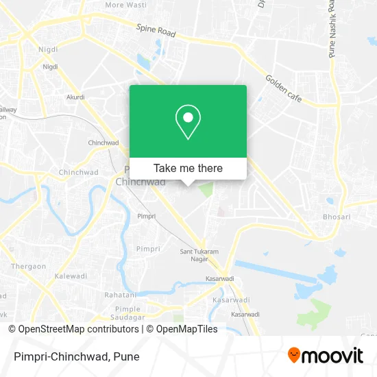 Pimpri-Chinchwad map