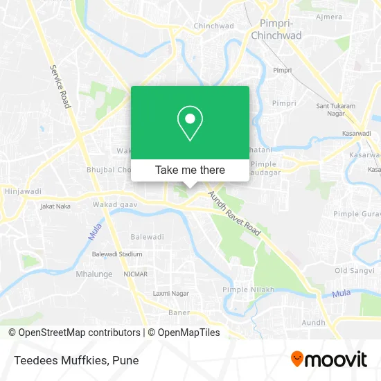 Teedees Muffkies map