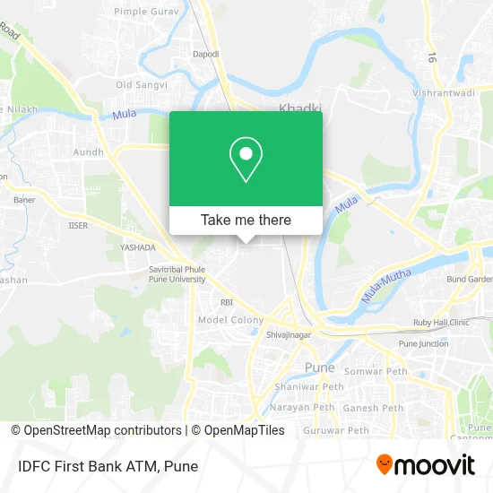 Idfc First Bank Atm map