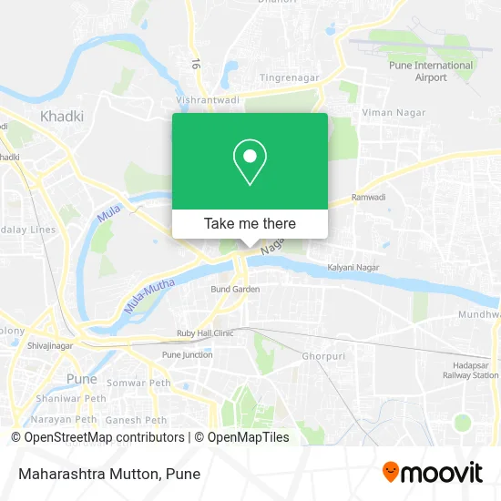 Maharashtra Mutton map