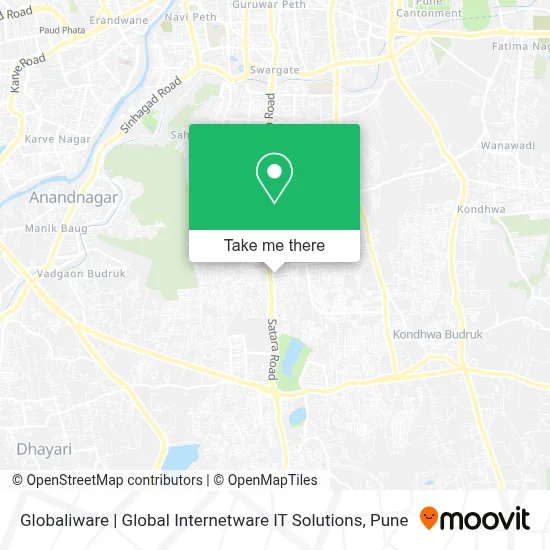 Globaliware | Global Internetware IT Solutions map