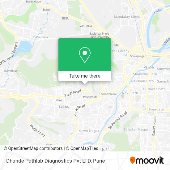 Dhande Pathlab Diagnostics Pvt LTD map