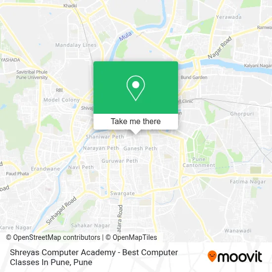 Shreyas Computer Academy - Best Computer Classes In Pune map