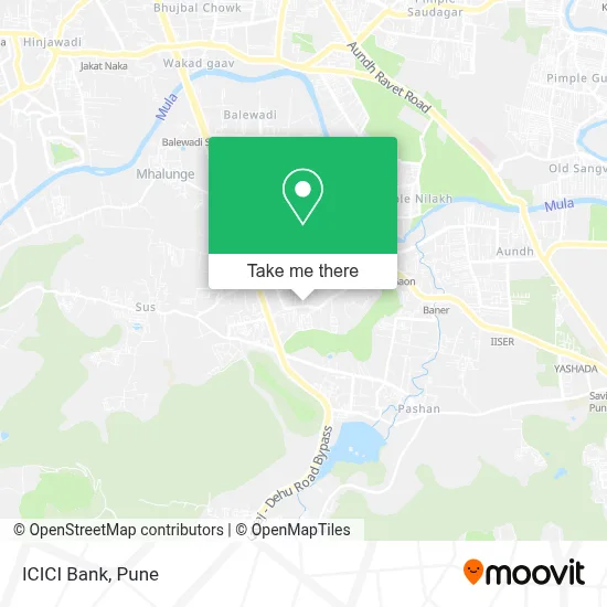ICICI Bank map