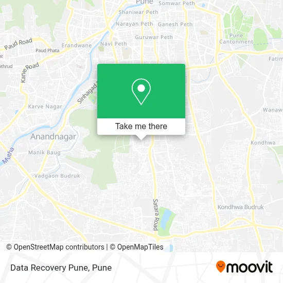 Data Recovery Pune map
