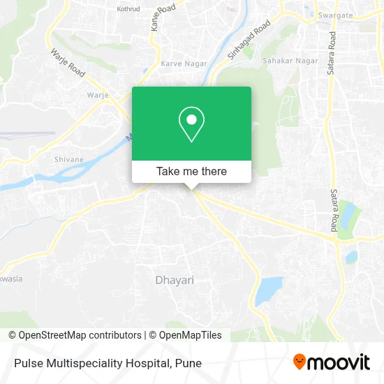 Pulse Multispeciality Hospital map
