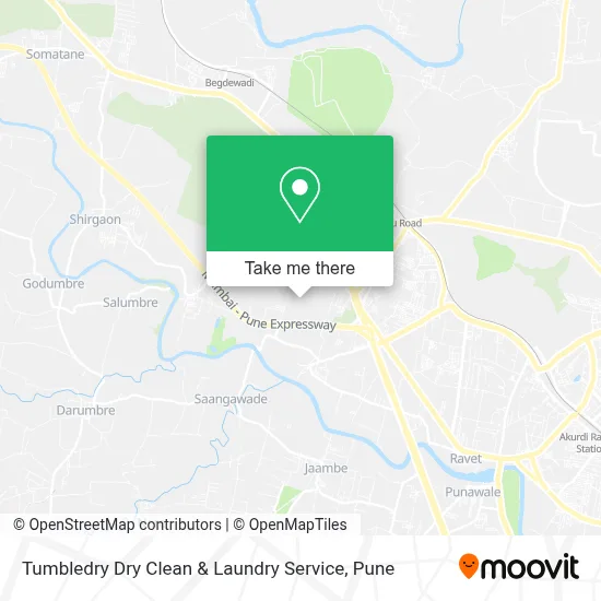 Tumbledry Dry Clean & Laundry Service map