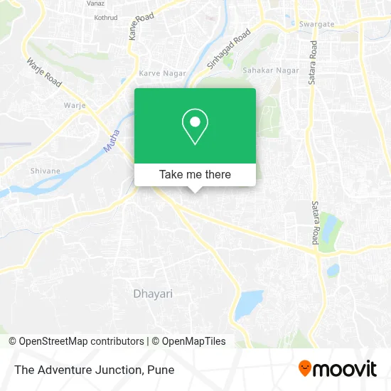 The Adventure Junction map