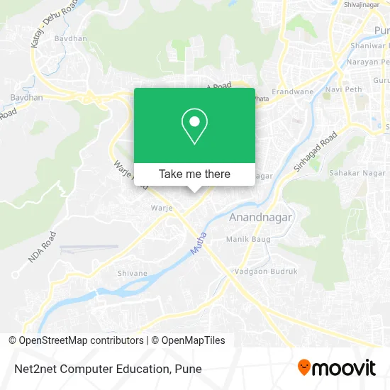 Net2net Computer Education map