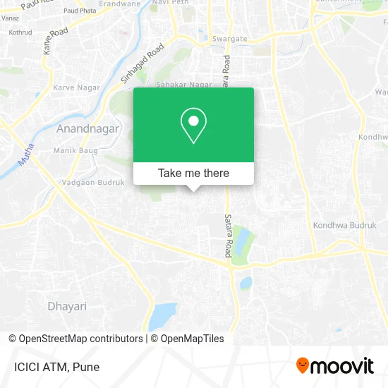 ICICI Atm map