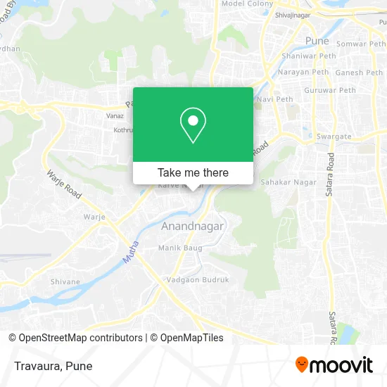 Travaura map