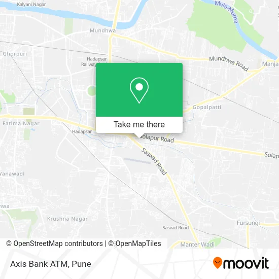 Axis Bank Atm map