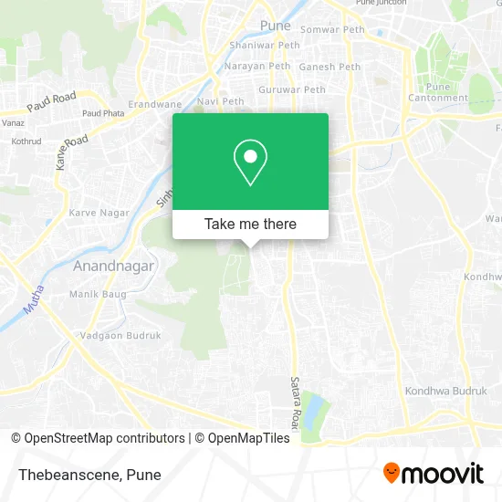 Thebeanscene map