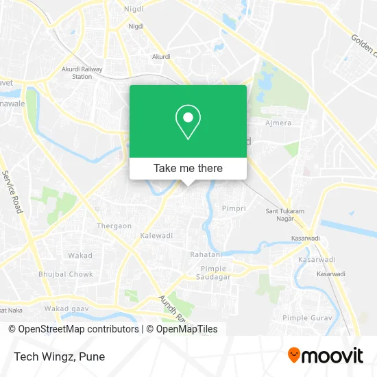 Tech Wingz map